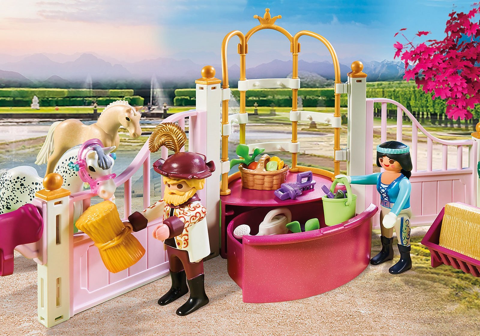 Playmobil 70450 Princess Riding Lessons เจ้าหญิง บทเรียนการขี่ม้า - Image 4
