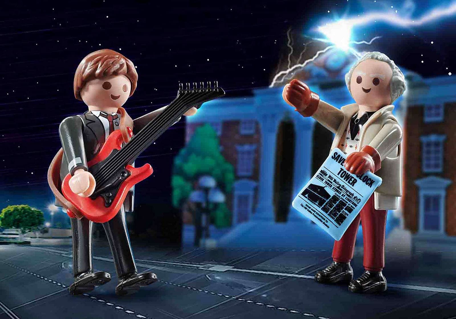 Playmobil 70459 Back to the Future Marty Mcfly and Dr. Emmett Brown แบคทูเดอะฟิวเจอร์ มาร์ตี้ และ ดร.เอ็มเม็ตต์