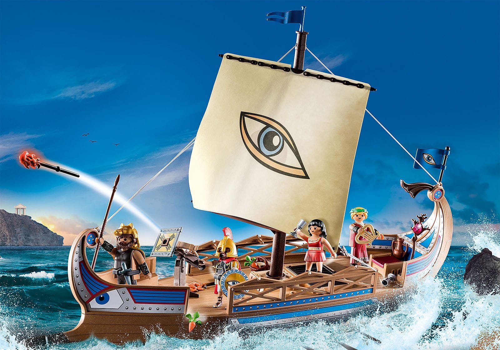 Playmobil 70466 Greek god Argo and the Argonauts เทพกรีก เรืออาร์โก้