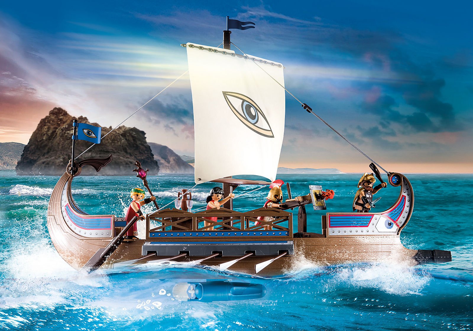 Playmobil 70466 Greek god Argo and the Argonauts เทพกรีก เรืออาร์โก้ - Image 4