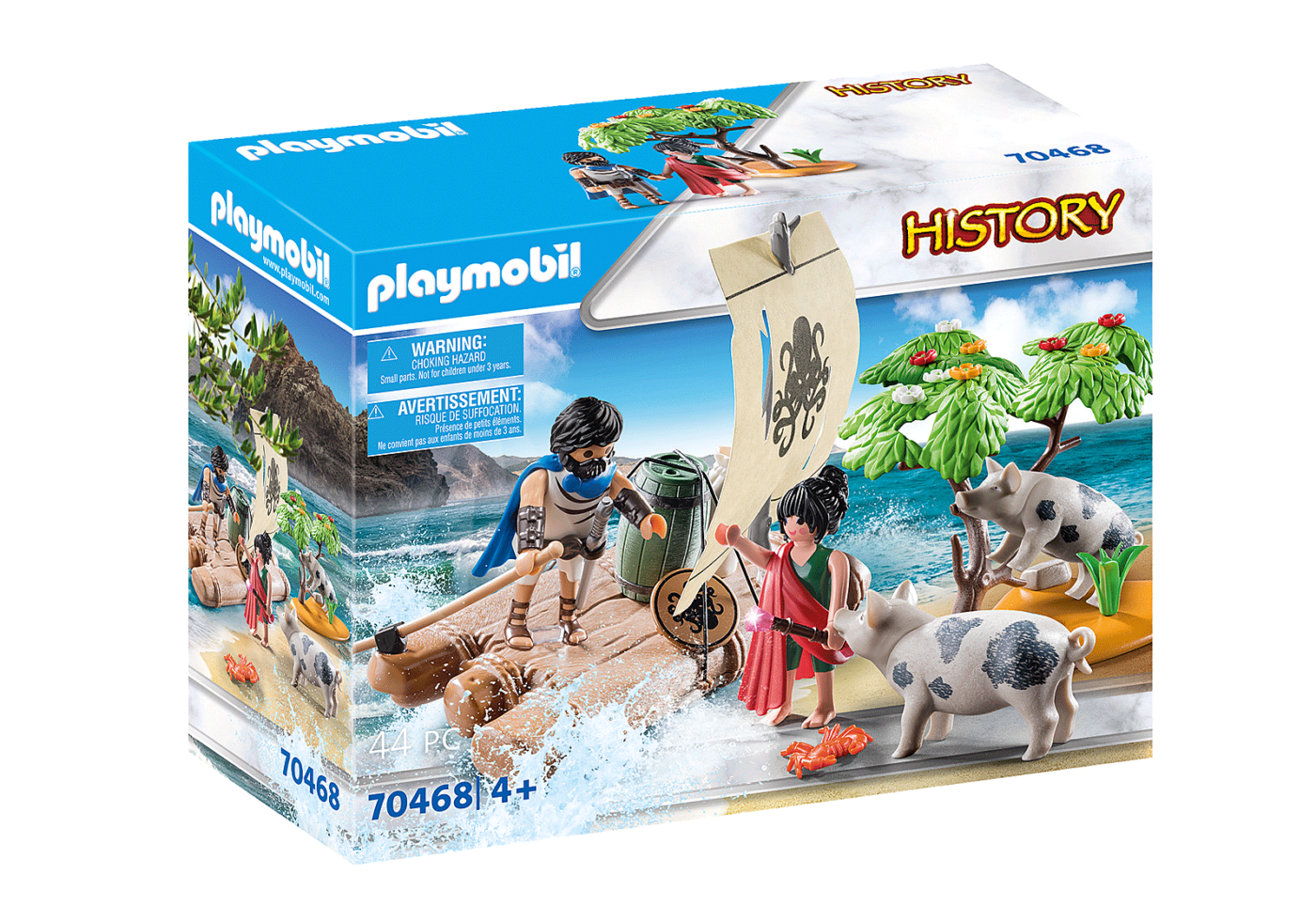 Alternative view of Playmobil 70468 Greek god Ulysses and Circe เทพกรีก โอดิสซูสและเซอร์ซี