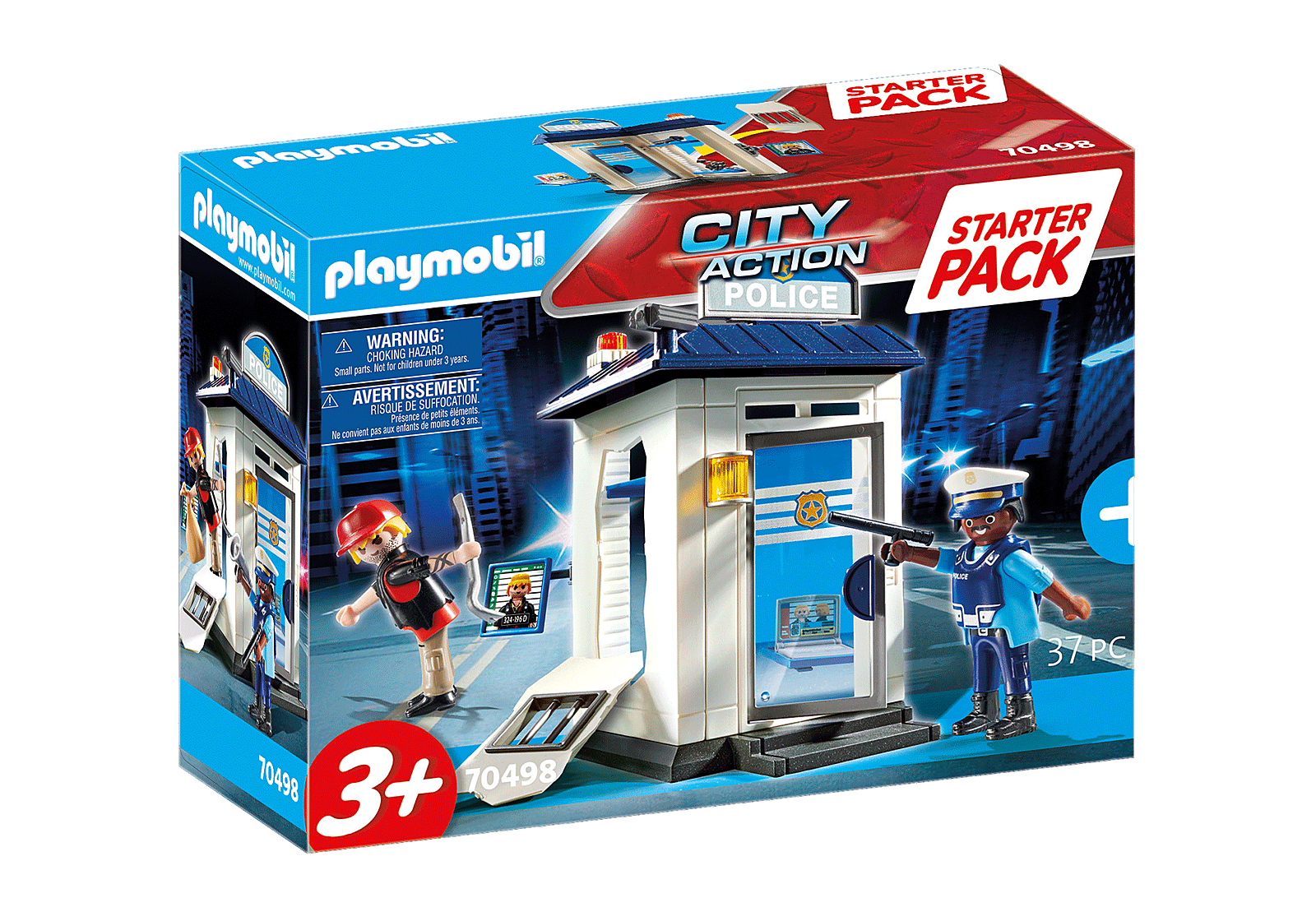 Playmobil 70498 Starter Pack Police Station สตาร์ทเตอร์ แพ็ค สถานีตำรวจ - Image 2