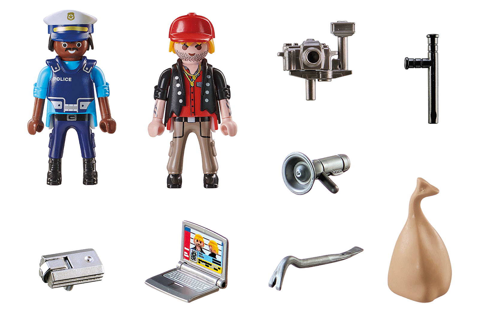 Playmobil 70498 Starter Pack Police Station สตาร์ทเตอร์ แพ็ค สถานีตำรวจ - Image 3