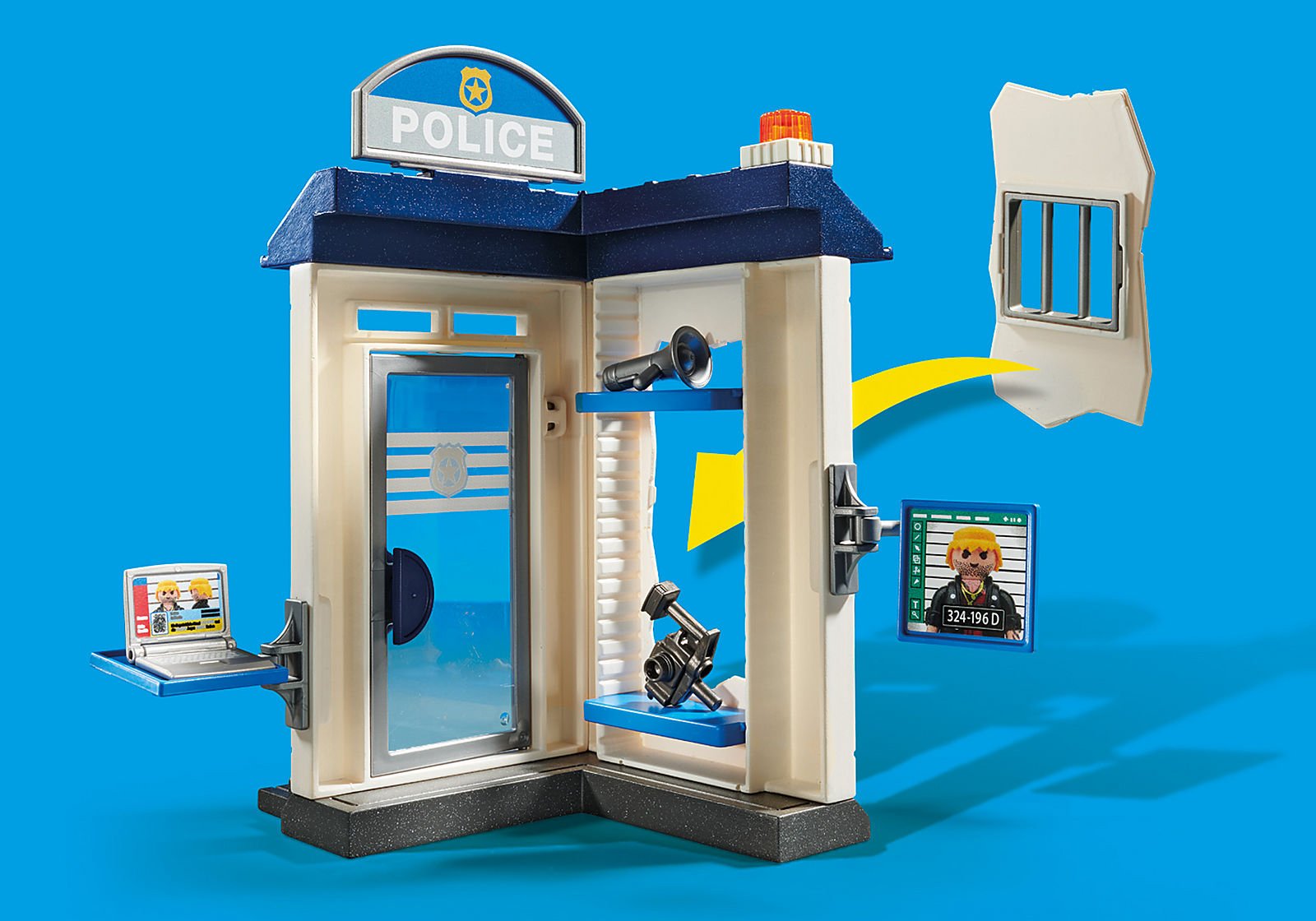 Playmobil 70498 Starter Pack Police Station สตาร์ทเตอร์ แพ็ค สถานีตำรวจ - Image 4