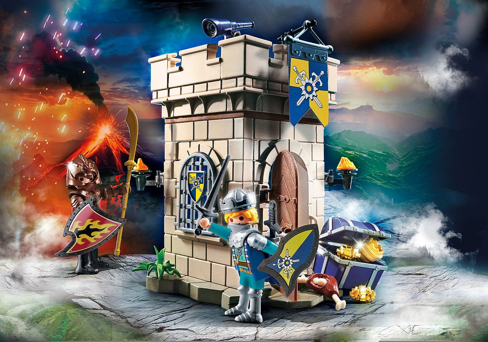 Playmobil 70499 Starter Pack Novelmore Knights' Fortress สตาร์ทเตอร์ แพ็ค ป้อมปราการโนเวลมอร์