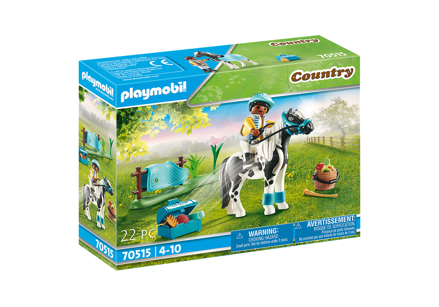 Alternative view of Playmobil 70515 Pony Farm Collectible Lewitzer Pony โพนีฟาร์ม คอลเลกชั่นม้าเลวิตเซอร์
