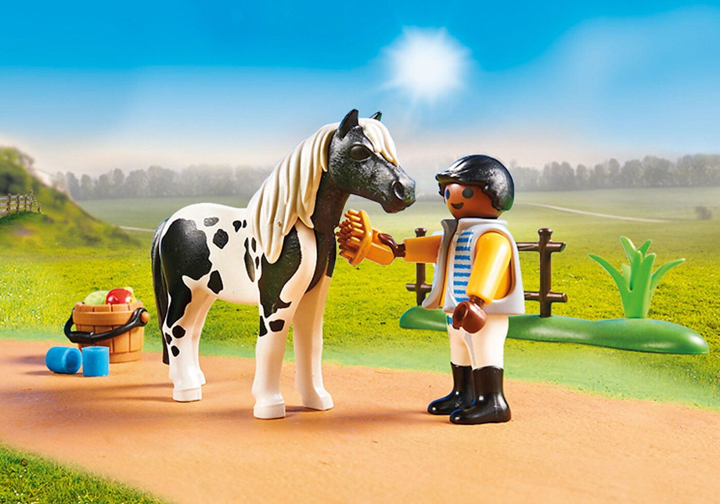 Playmobil 70515 Pony Farm Collectible Lewitzer Pony โพนีฟาร์ม คอลเลกชั่นม้าเลวิตเซอร์ - Image 4