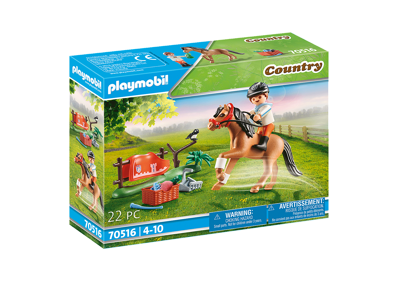 Playmobil 70516 Pony Farm Collectible Connemara Pony โพนีฟาร์ม คอลเลกชั่นม้าคอนเนมาร่า - Image 2