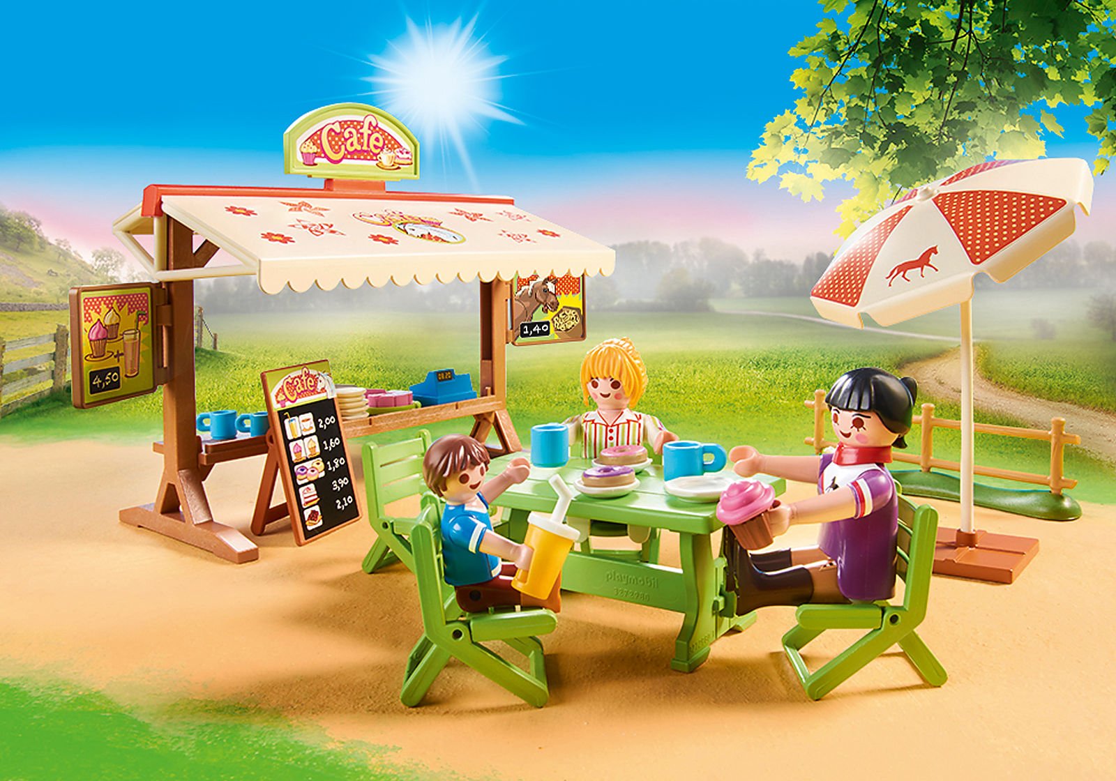 Playmobil 70519 Pony Farm Pony Café โพนีฟาร์ม โพนี่ คาเฟ่ - Image 4