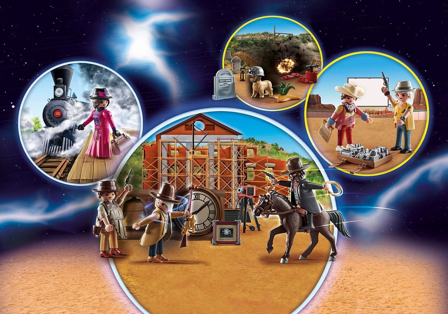 Playmobil 70576 Advent Calendar "Back to the Future Part III" แอดเว้นท์ แบคทูเดอะฟิวเจอร์ พาร์ท 3