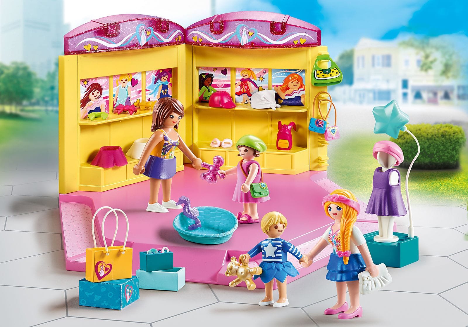 Playmobil 70592 Fashion Children's Fashion Store แฟชั่น ร้านขายเสื้อผ้าเด็ก