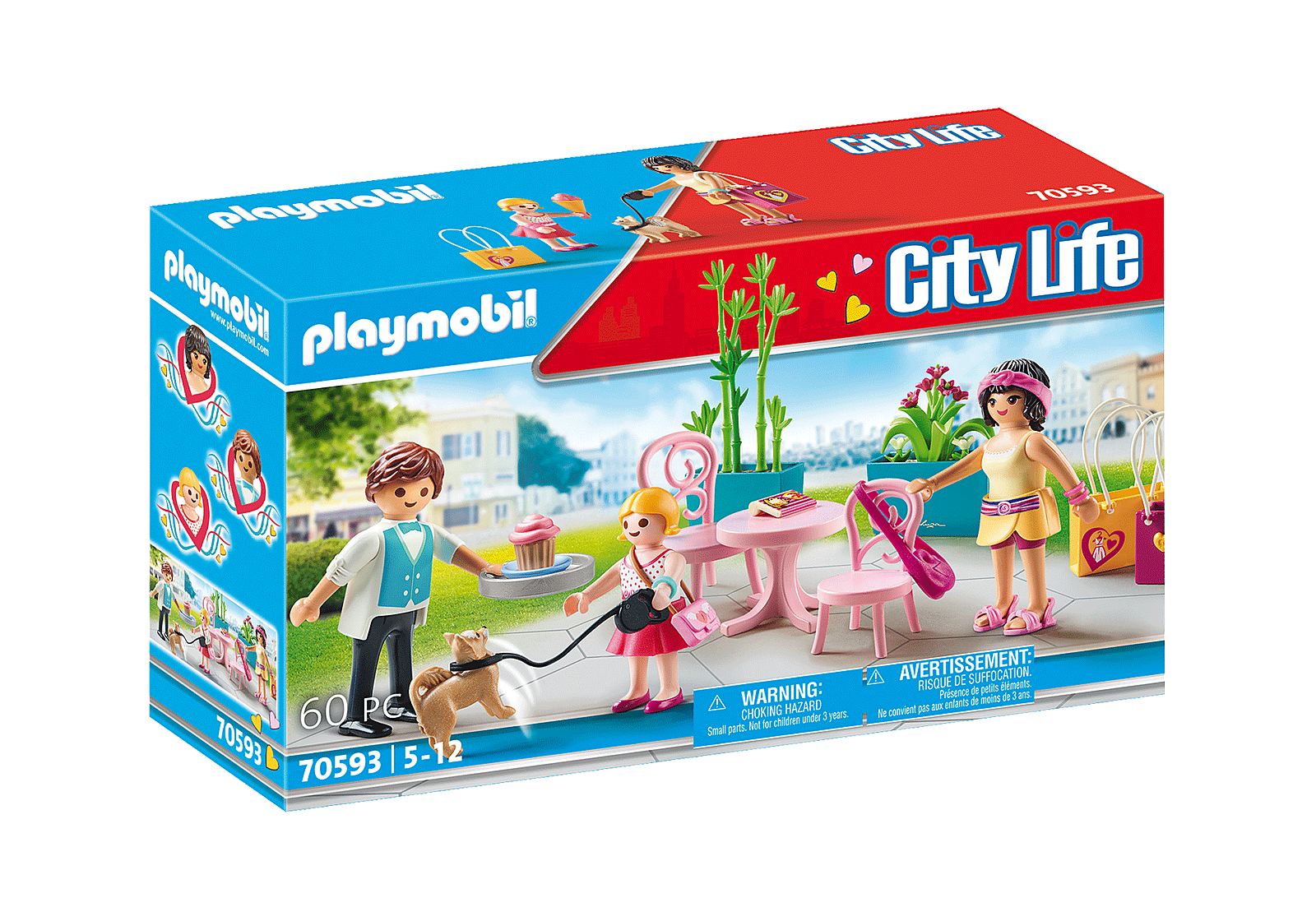 Playmobil 70593 Fashion Coffee Break ของเล่นบทบาทสมมติ แฟชั่น คอฟฟี่เบรค - Image 2