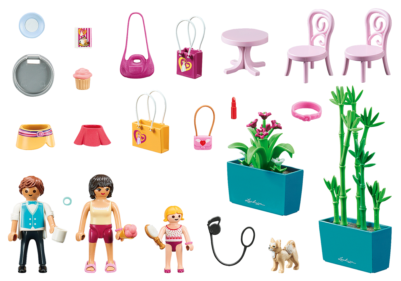 Playmobil 70593 Fashion Coffee Break ของเล่นบทบาทสมมติ แฟชั่น คอฟฟี่เบรค - Image 3