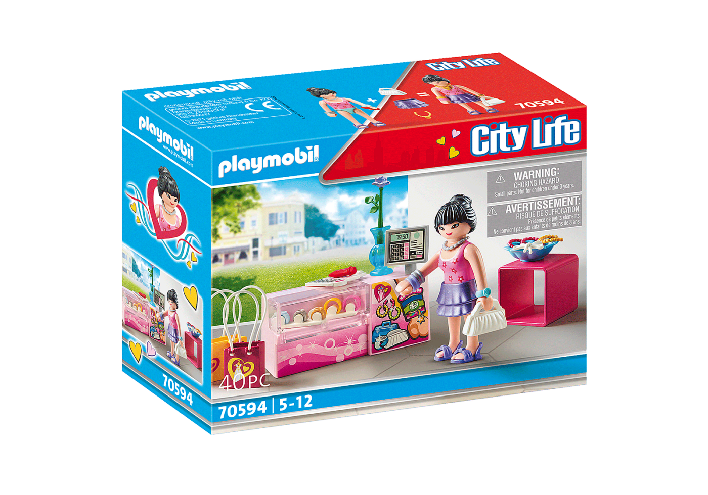 Alternative view of Playmobil 70594 Fashion Accessories แฟชั่น เครื่องประดับแฟชั่น
