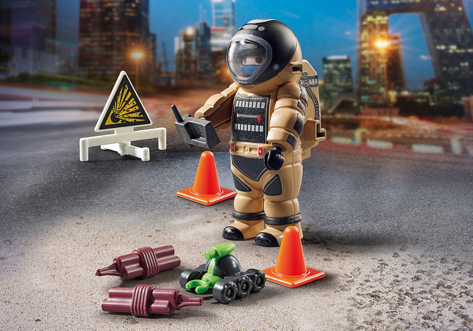 Playmobil 70600 Special Plus Special Operations Agent สเปเชียล เจ้าหน้าที่กู้ระเบิด