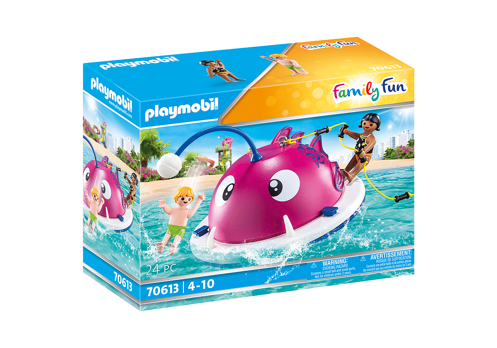 Playmobil 70613 AQUA Park Swimming Island อควา พาร์ค เกาะลอยน้ำ - Image 2