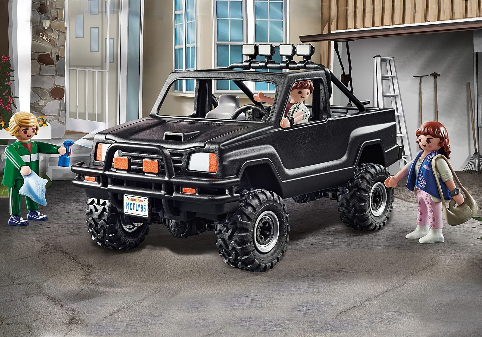 Playmobil 70633 Back to the Future Marty's Pick-up Truck แบคทูเดอะฟิวเจอร์ รถปิ๊กอัพของมาร์ตี้