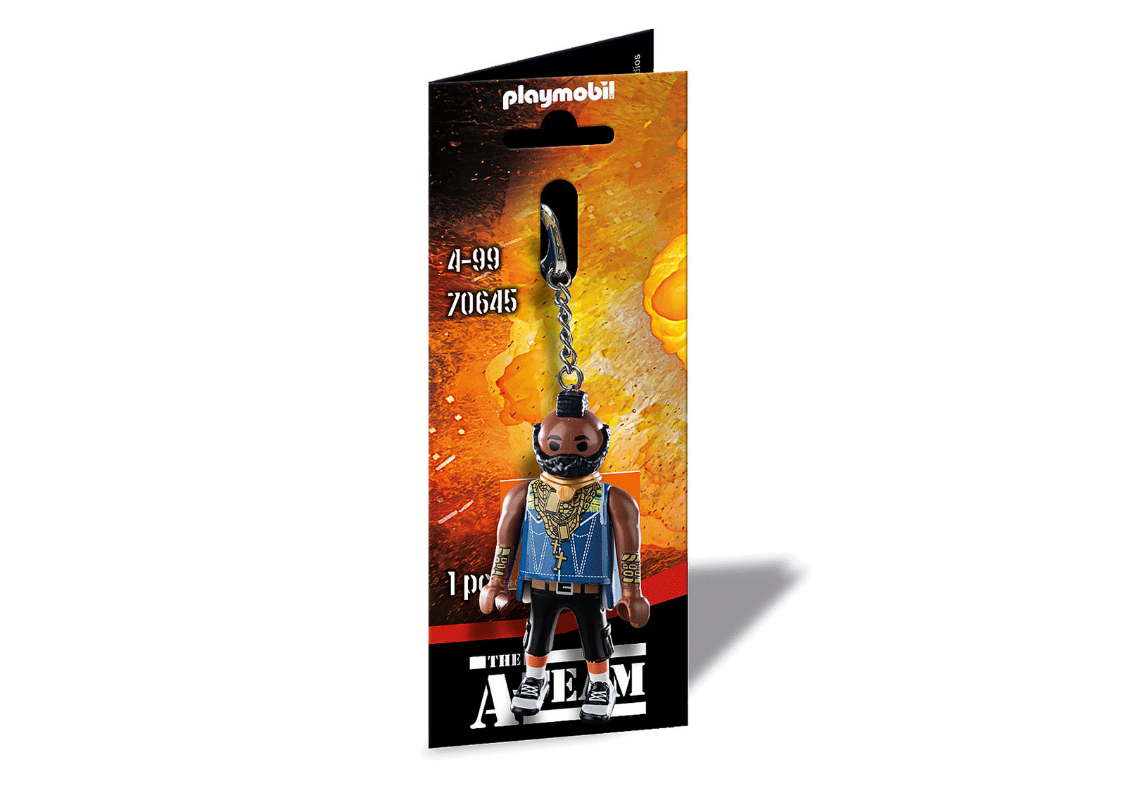 Playmobil 70645 Keychain A Team B.A. พวงกุญแจ เอ ทีม บี.เอ. - Image 2
