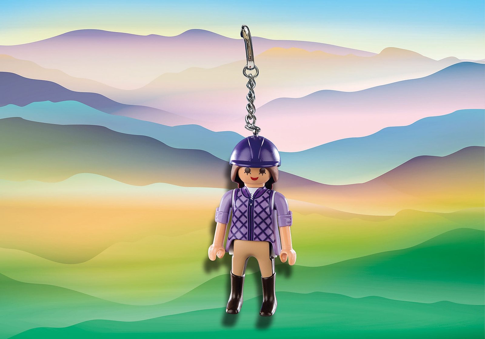 Playmobil 70651 Keychain Horse Rider พวงกุญแจ นักกีฬาขี่ม้า 2022