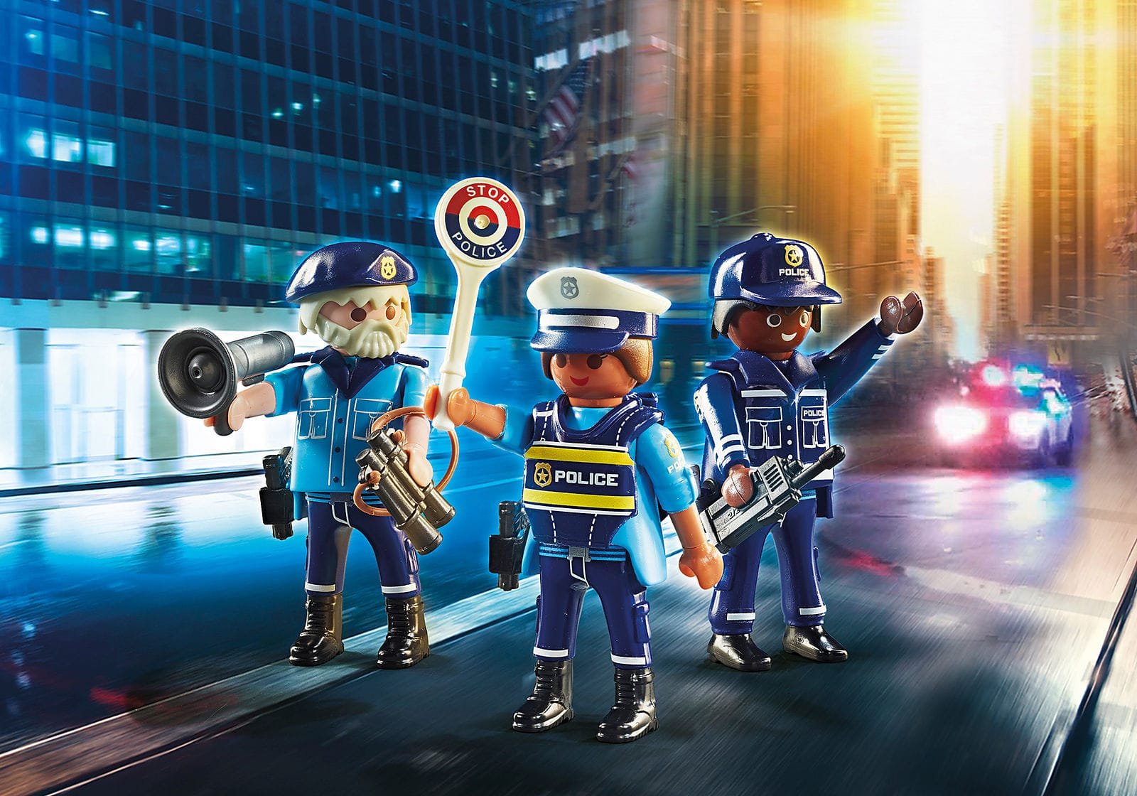 Playmobil 70669 Police Police Set ตำรวจ เซ็ตฟิกเกอร์ตำรวจ
