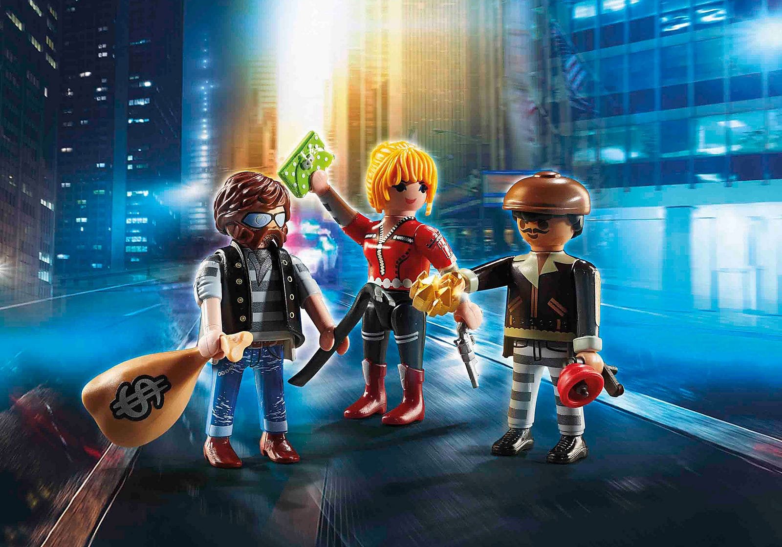 Playmobil 70670 Police Thief Set ตำรวจ เซ็ตฟิกเกอร์เซ็ตโจร