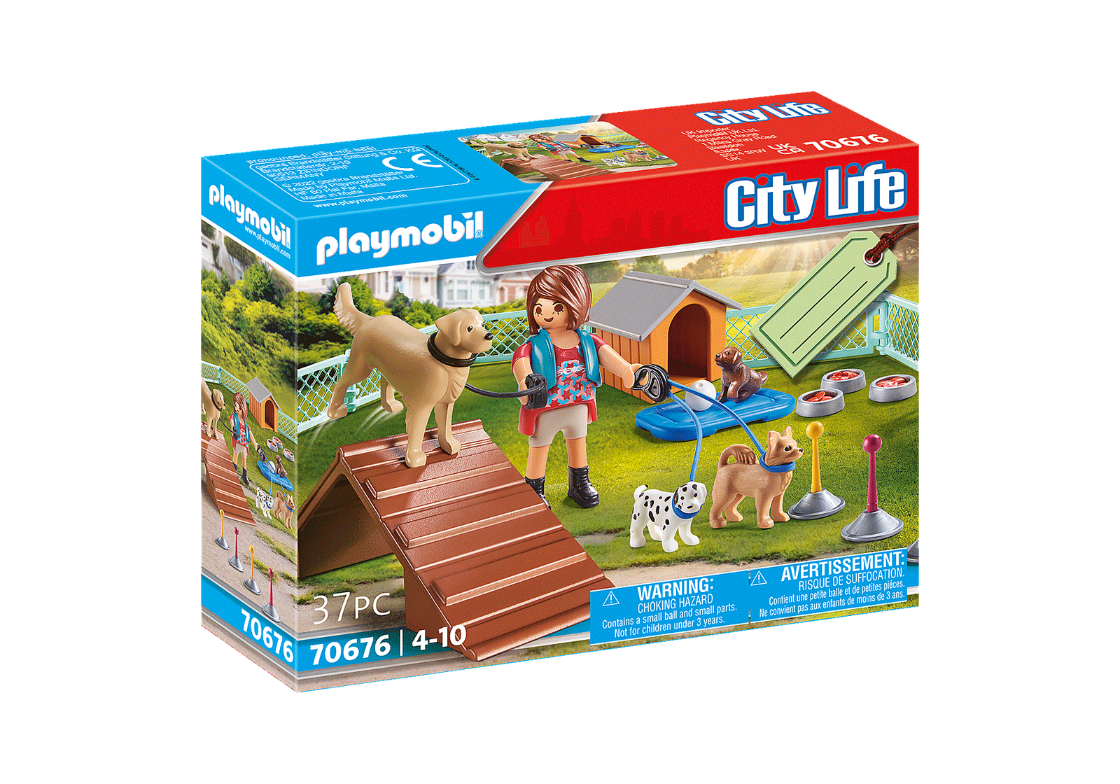 Playmobil 70676 Dog Trainer Gift Set ชุดของขวัญ เทรนเนอร์สุนัข - Image 2