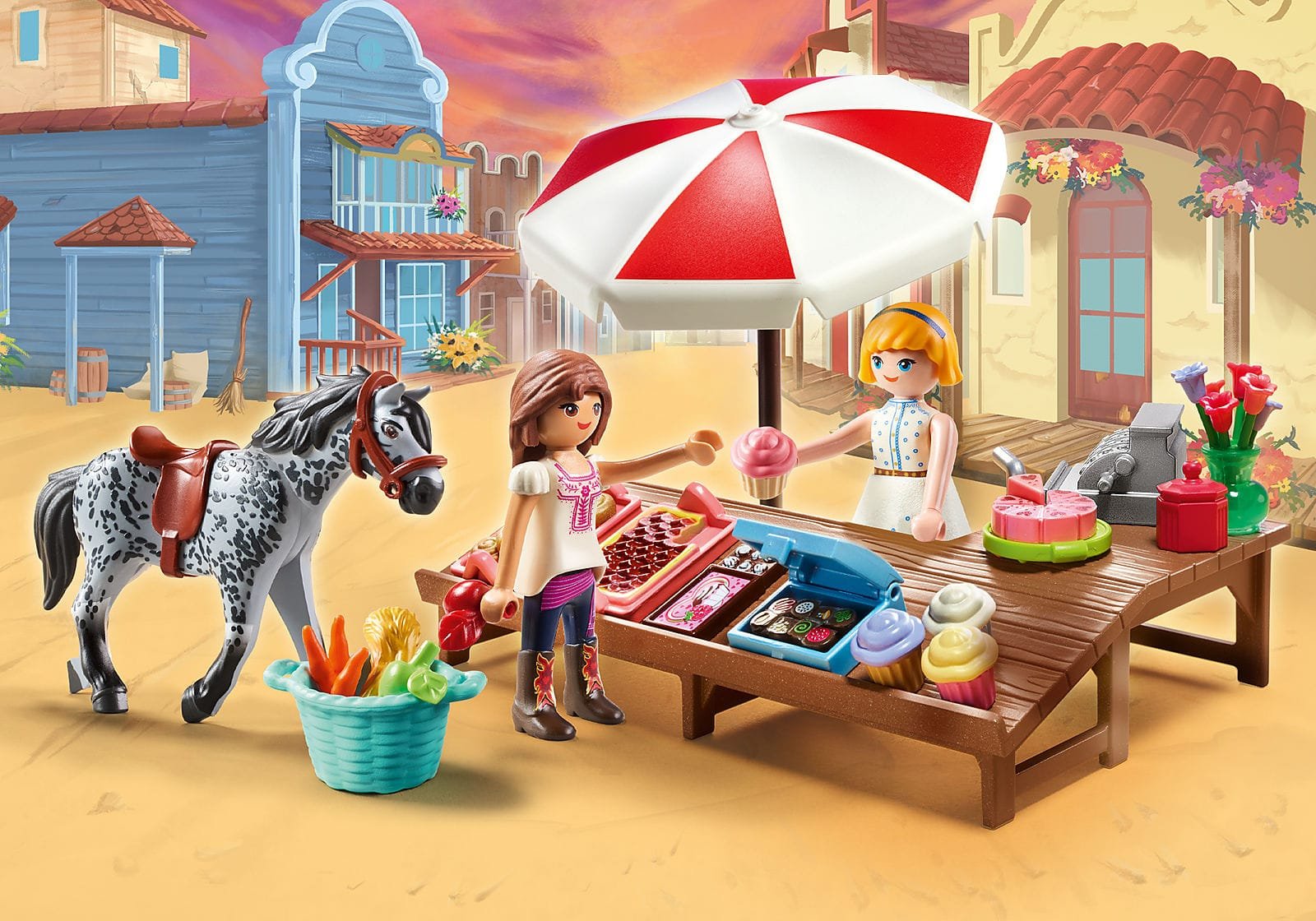 Playmobil 70696 Spirit IV Miradero Candy Shop สปิริต ร้านขนมมิราเดโร