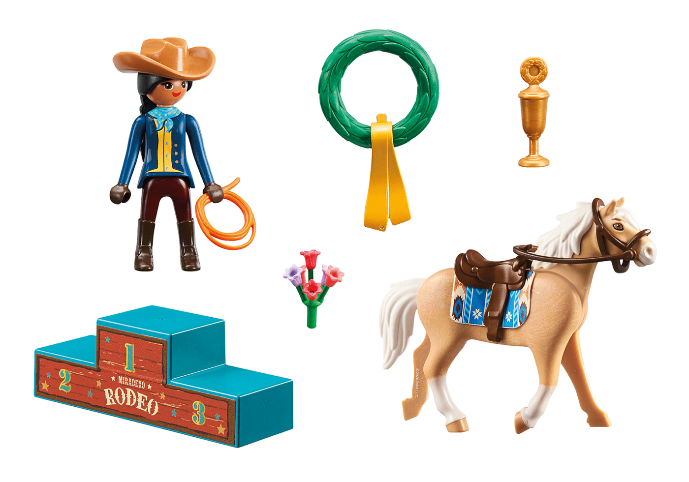 Playmobil 70697 Spirit IV Rodeo Pru สปิริต โรดีโอ พรู - Image 3