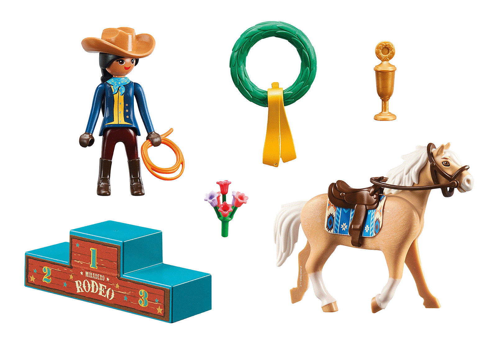 Playmobil 70697 Spirit IV Rodeo Pru สปิริต โรดีโอ พรู - Image 3