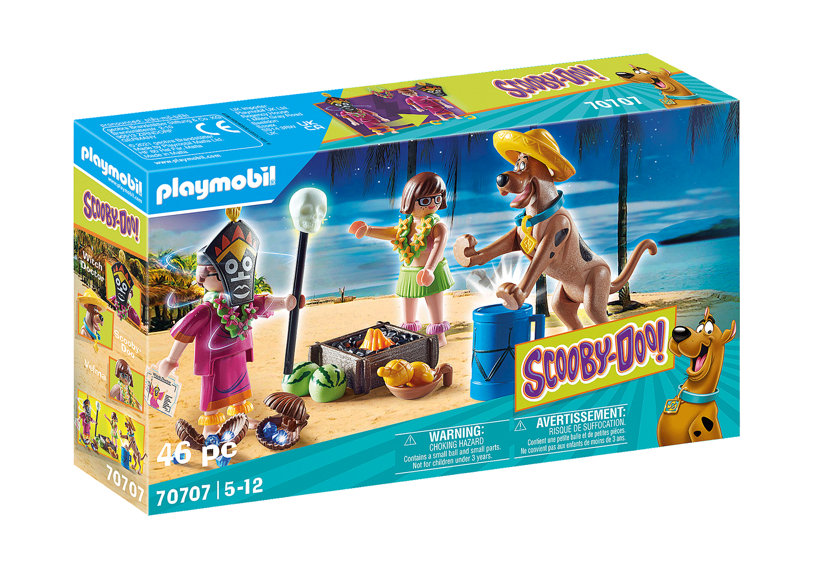 Playmobil 70707 SCOOBY-DOO! Adventure with Witch Doctor ของเล่นบทบาทสมมติ สคูบี้ดู! ผจญภัยไปกับหมอผี - Image 2