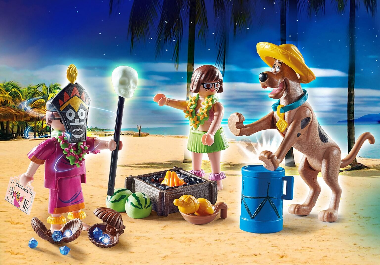 Playmobil 70707 SCOOBY-DOO! Adventure with Witch Doctor สคูบี้ดู! ผจญภัยไปกับหมอผี