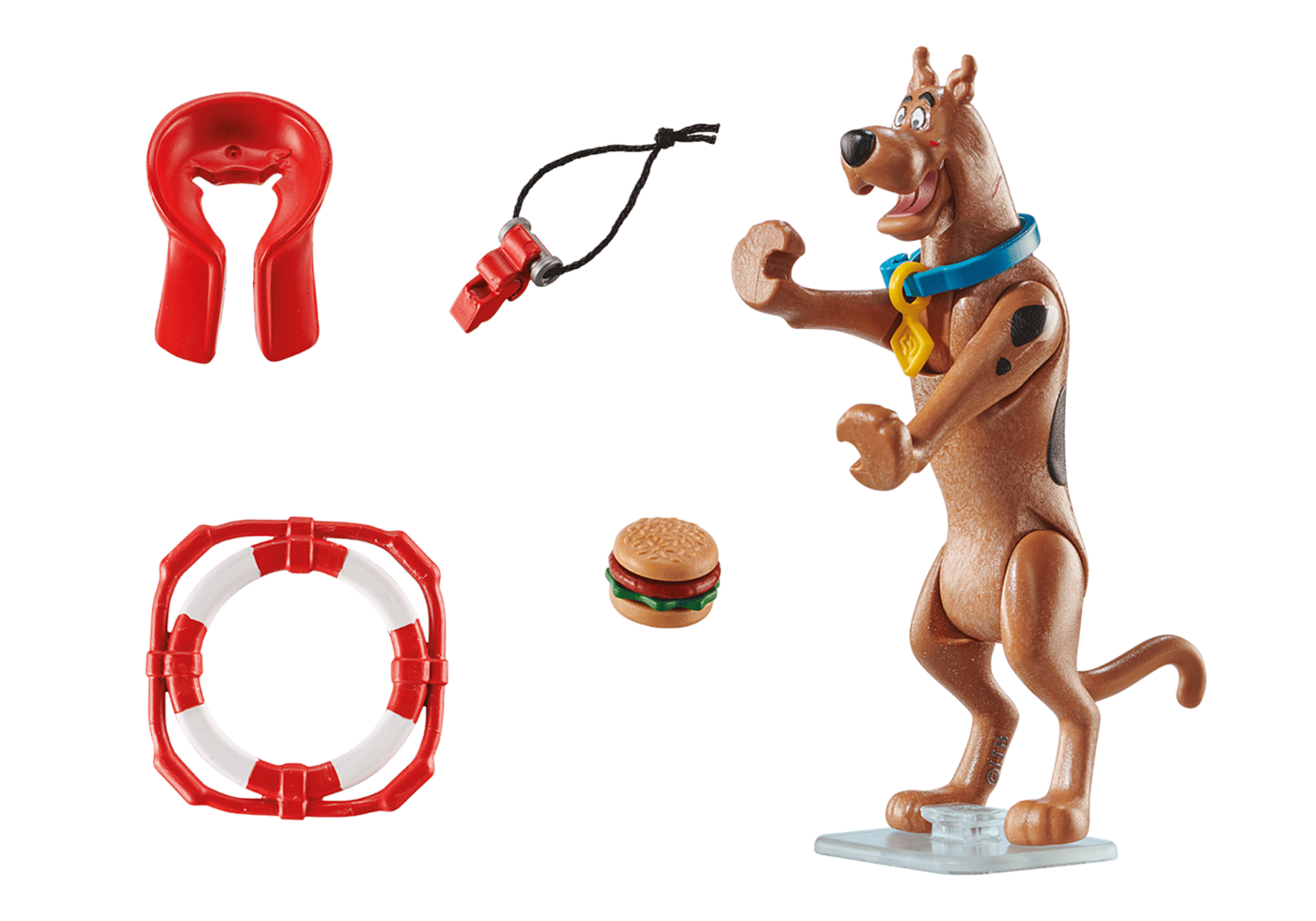 Playmobil 70713 SCOOBY-DOO! Collectible Lifeguard Figure สคูบี้ดู! ชุดไลฟ์การ์ด - Image 3