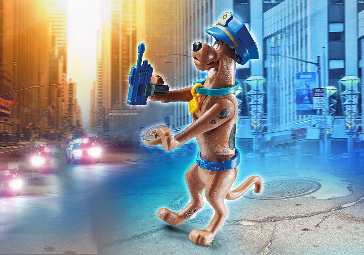 Playmobil 70714 SCOOBY-DOO! Collectible Police Figure สคูบี้ดู! ชุดตำรวจ