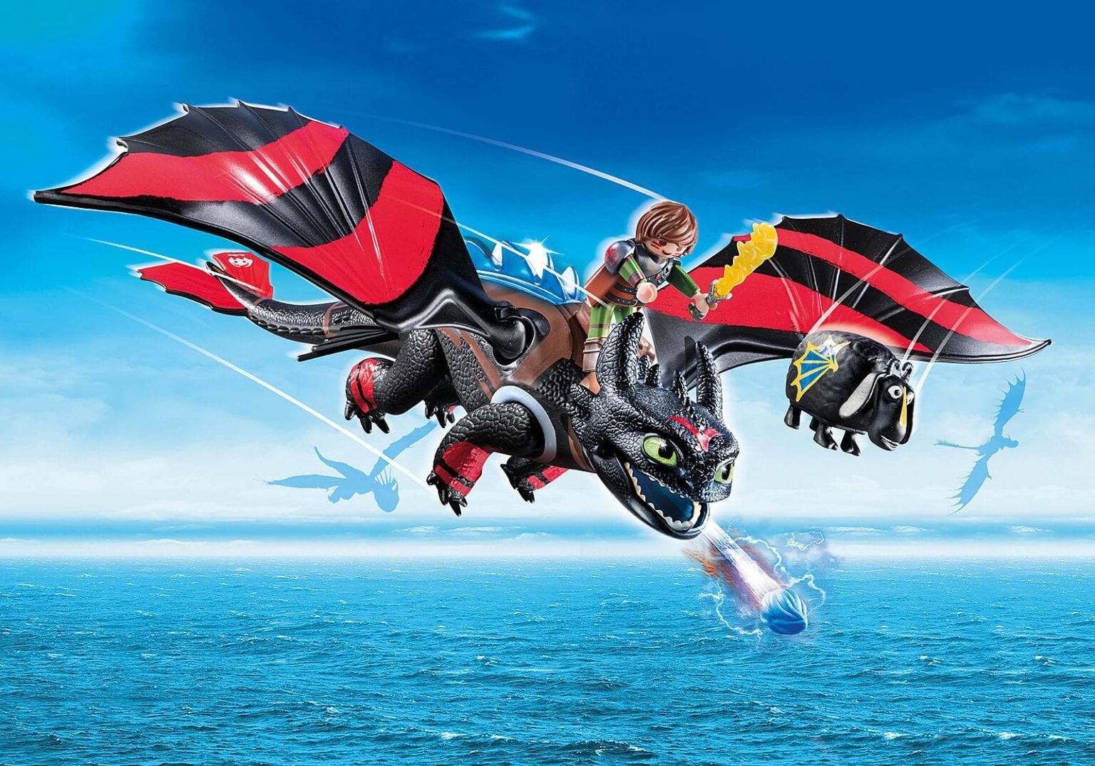 Playmobil 70727 Dragon Racing: Hiccup and Toothless ดราก้อนเรซซิ่ง ฮิคคัพ และเขี้ยวกุด