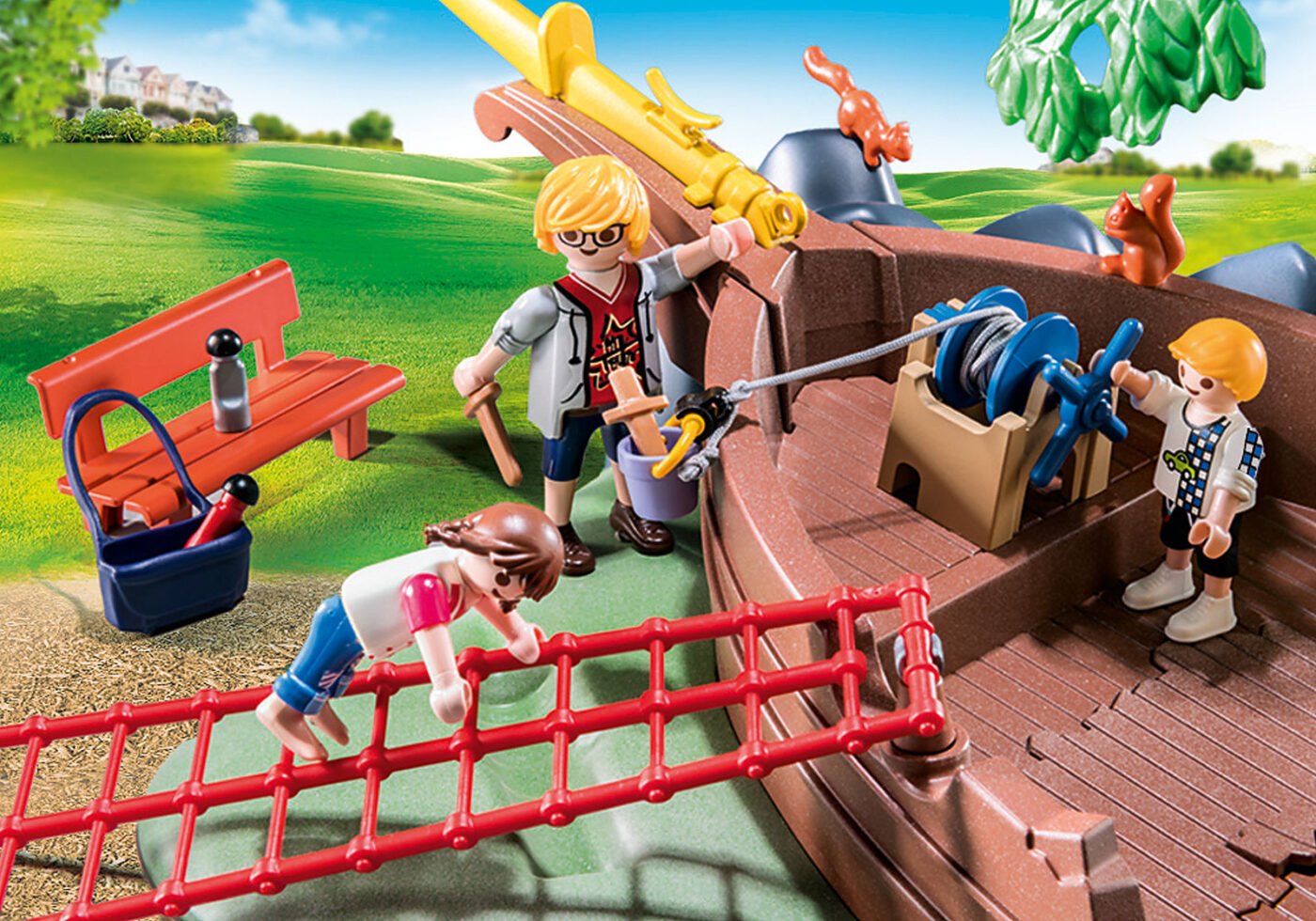 Playmobil 70741 Promo Pack Playground Adventure with Shipwreck โปรโมแพ็ค สนามเด็กเล่นกับซากเรืออับปาง - Image 5