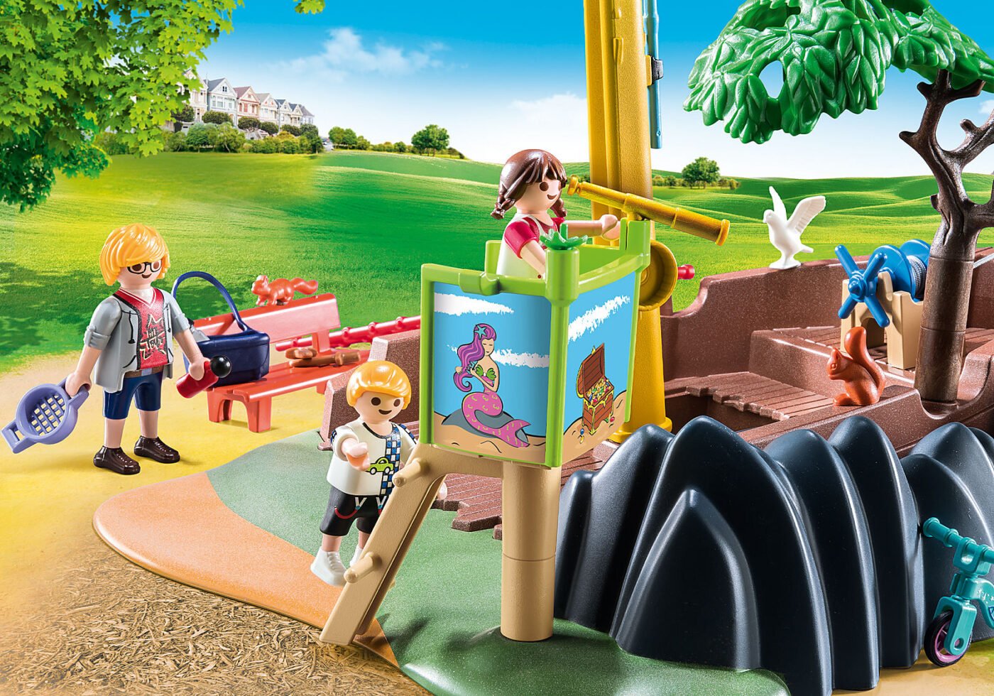 Playmobil 70741 Promo Pack Playground Adventure with Shipwreck โปรโมแพ็ค สนามเด็กเล่นกับซากเรืออับปาง - Image 6
