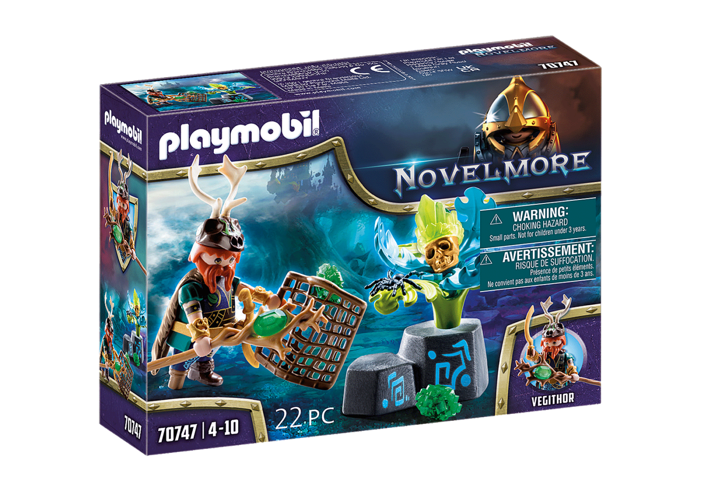 Alternative view of Playmobil 70747 Novelmore Violet Vale - Plant Magician โนเวลมอร์ ไวโอเล็ตเวล - จอมเวทแห่งพืช