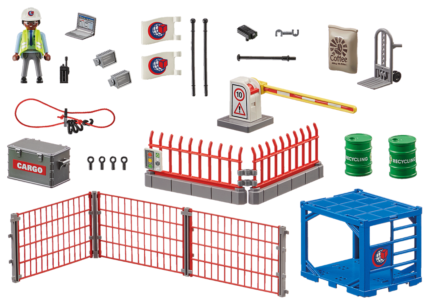 Playmobil 70773 Cargo Freight Storage คาร์โก้ คลังเก็บสินค้า - Image 3