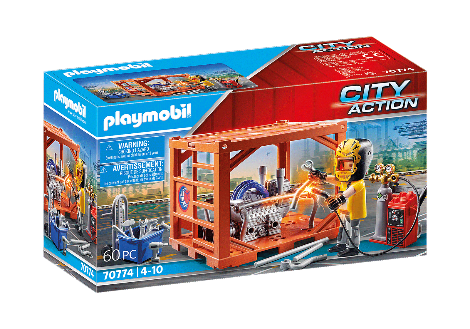 Playmobil 70774 Cargo Container Manufacturer คาร์โก้ ผู้ผลิตตู้คอนเทนเนอร์ - Image 2