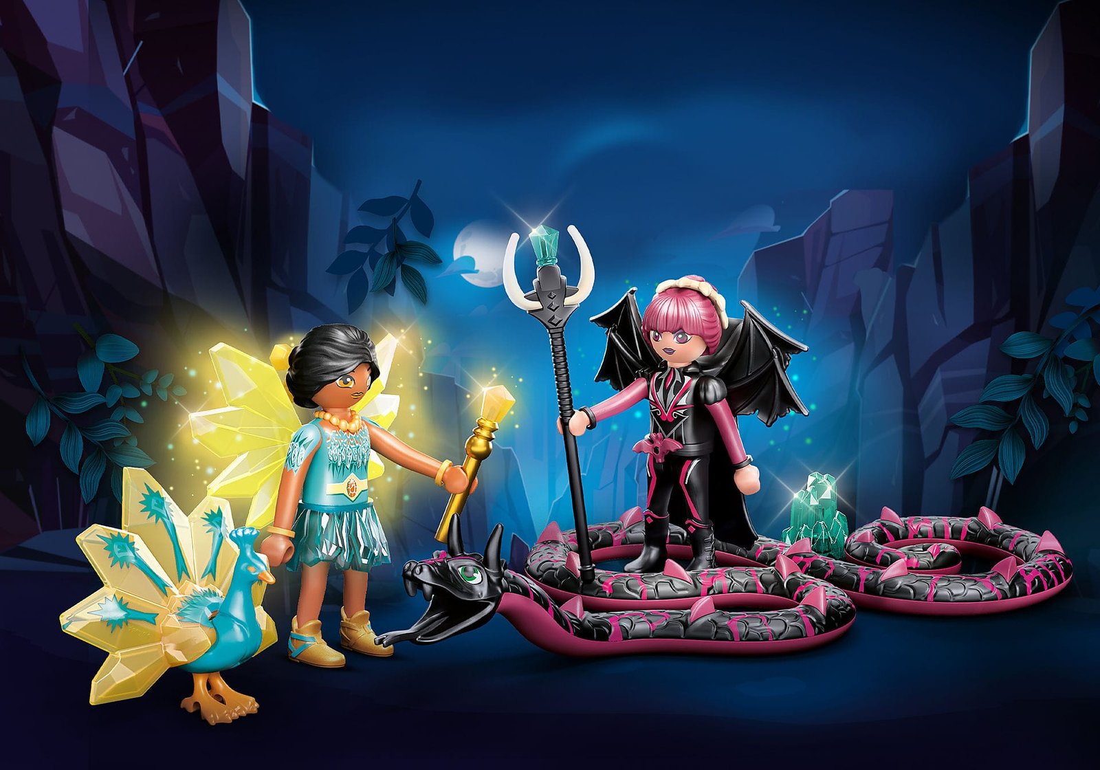 Playmobil 70803 AYUMA Crystal Fairy And Bat Fairy with Soul Animal อายูมา นางฟ้าคริสตัลกับแบทนางฟ้าและวิญญาณสัตว์