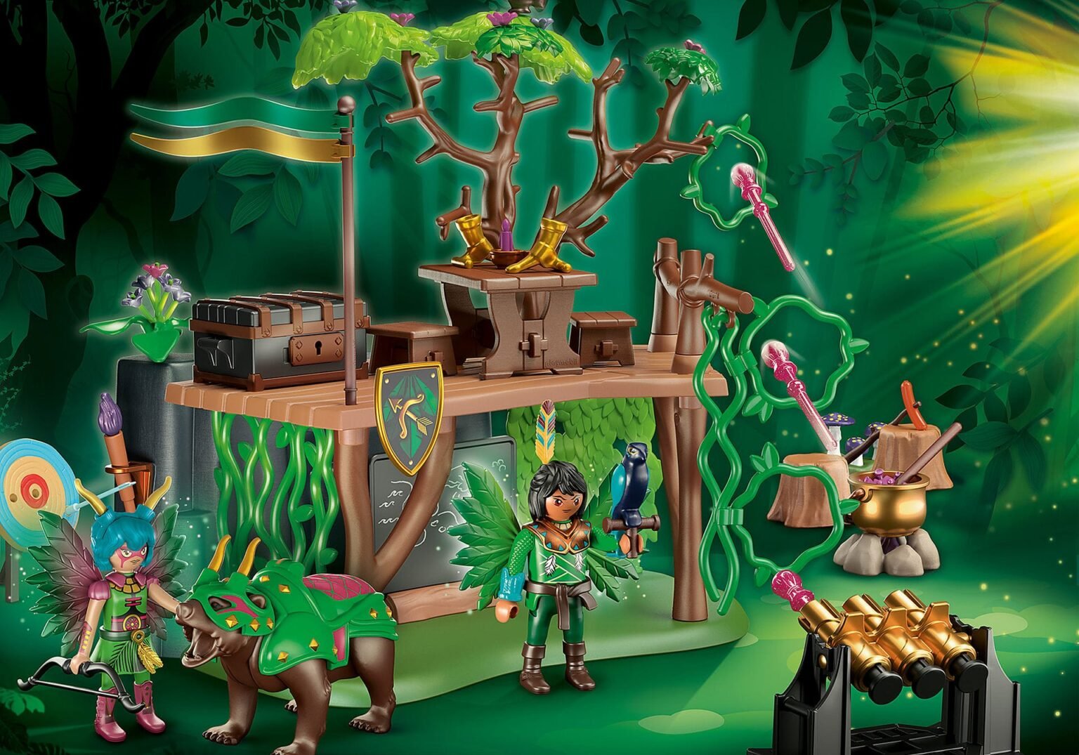 Playmobil 70805 AYUMA Training Camp อายูมา ค่ายฝึกนางฟ้า