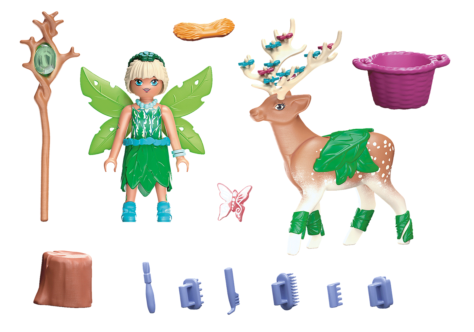 Playmobil 70806 AYUMA Forest Fairy with Soul Animal อายูมา นางฟ้าแห่งป่ากับวิญญาณสัตว์ - Image 3