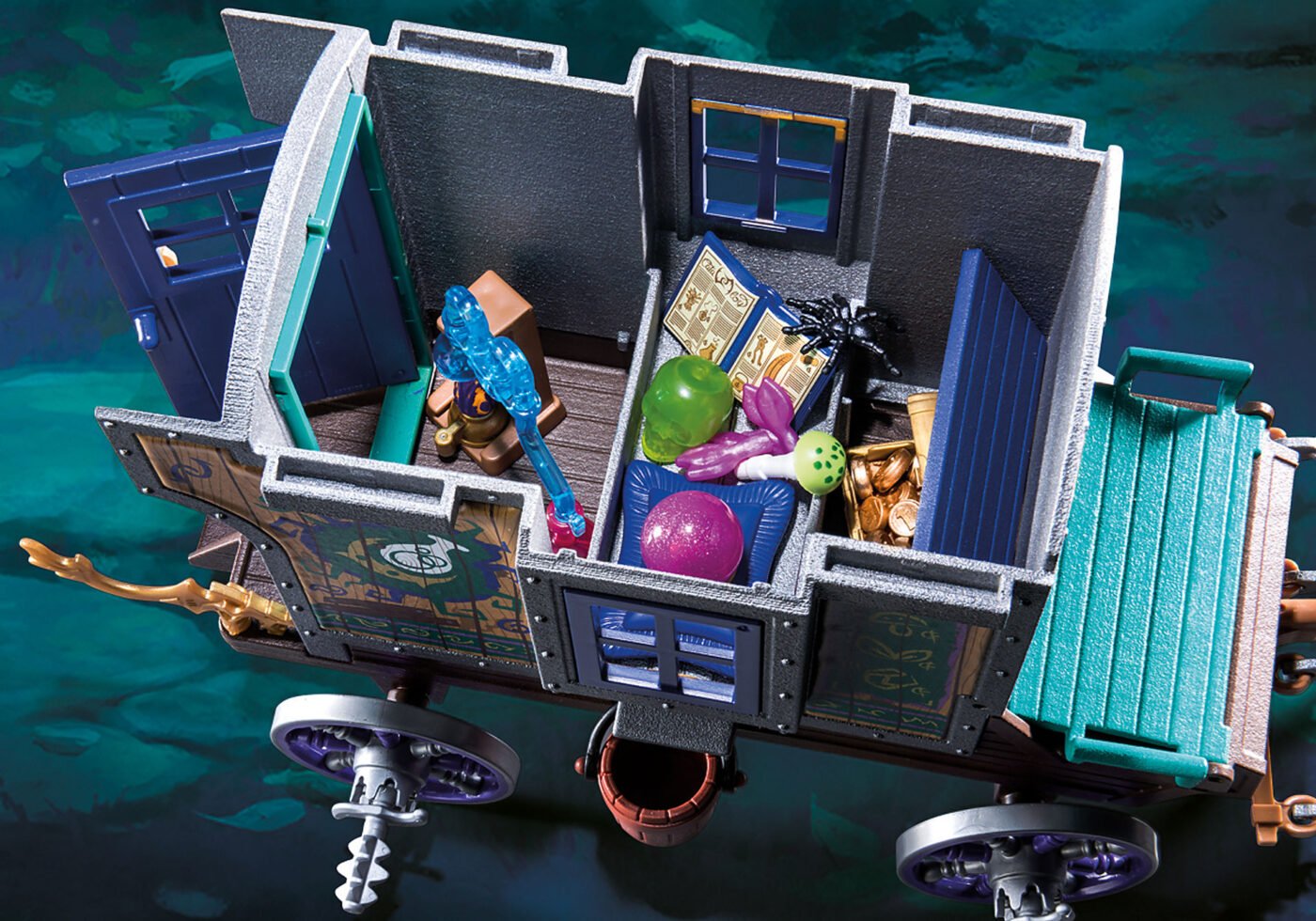 Playmobil 70903 Violet Vale - Merchant Carriage โนเวลมอร์ ไวโอเล็ตเวล รถพ่อค้า - Image 6