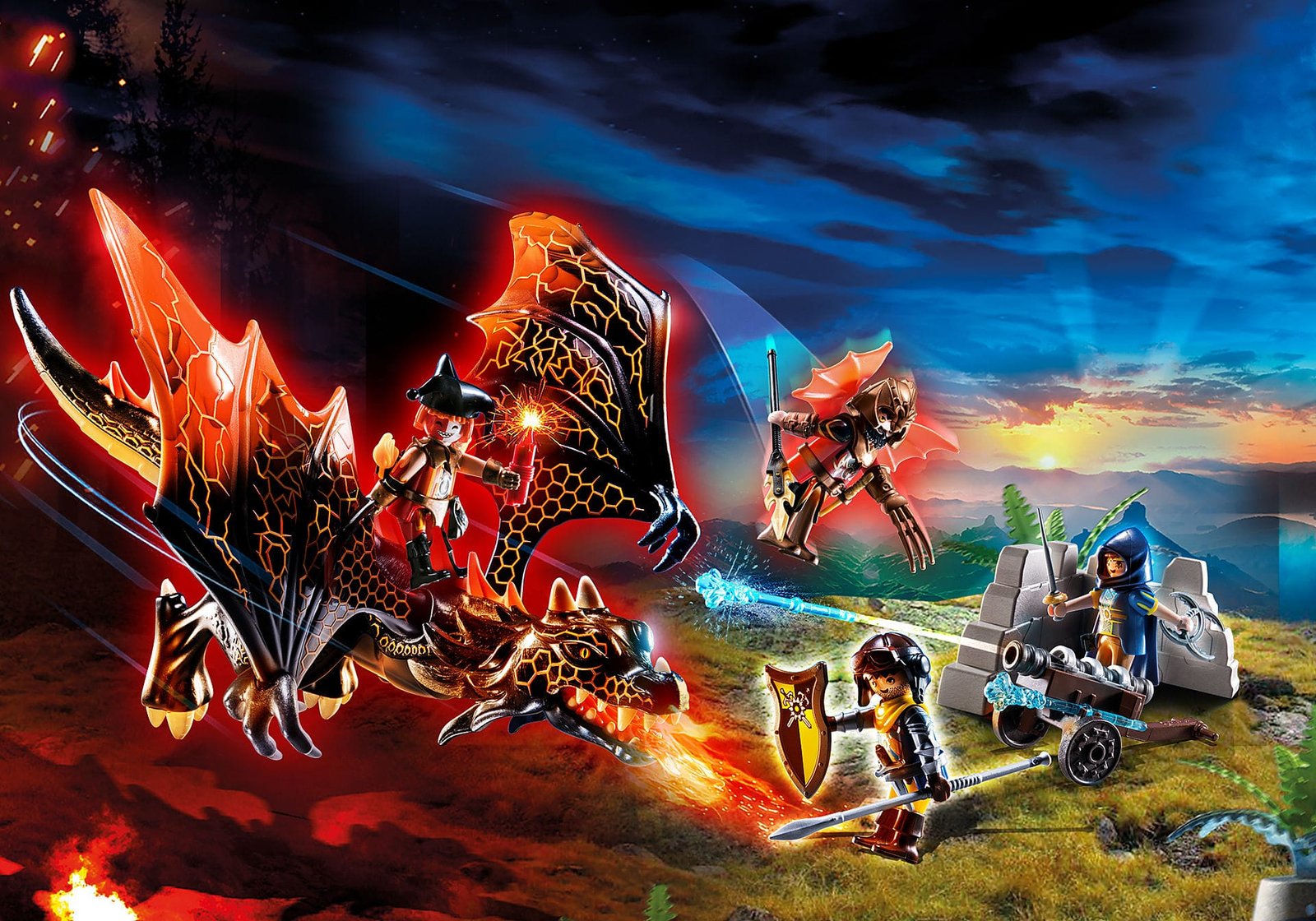 Playmobil 70904 Novelmore Dragon Attack โนเวลมอร์ มังกรจู่โจม