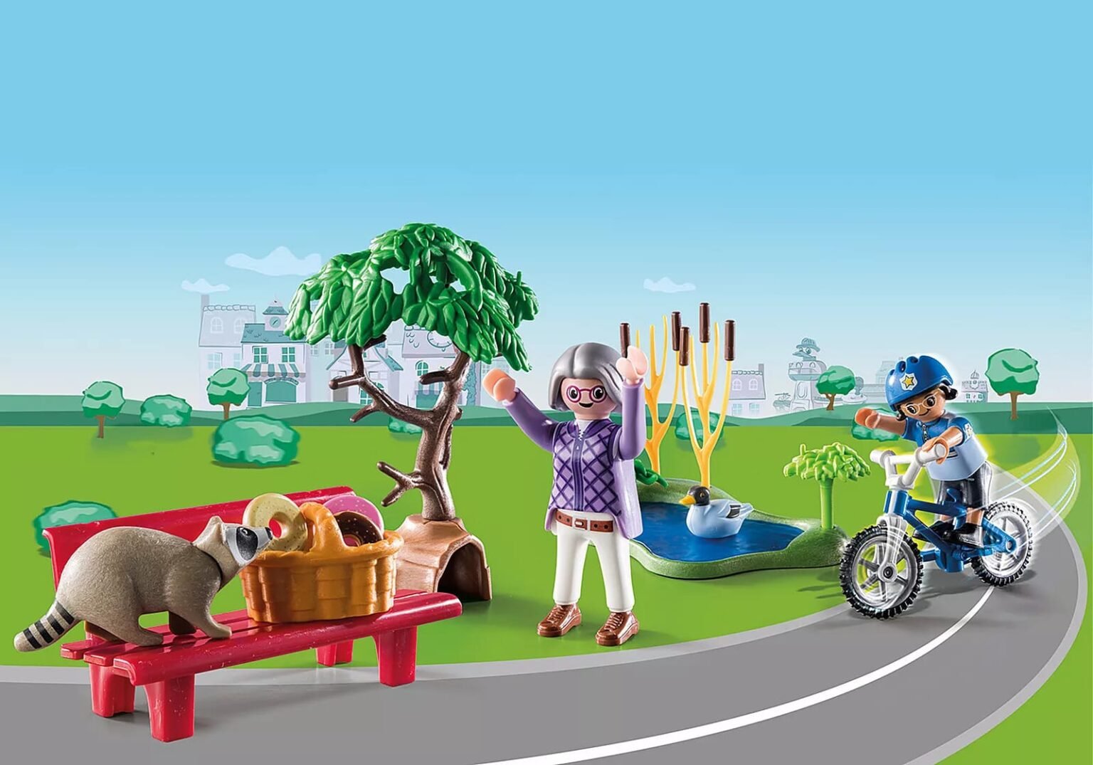Playmobil 70918 DUCK ON CALL - Police Action: Police Chase ปฎิบัติการตำรวจจับโจร