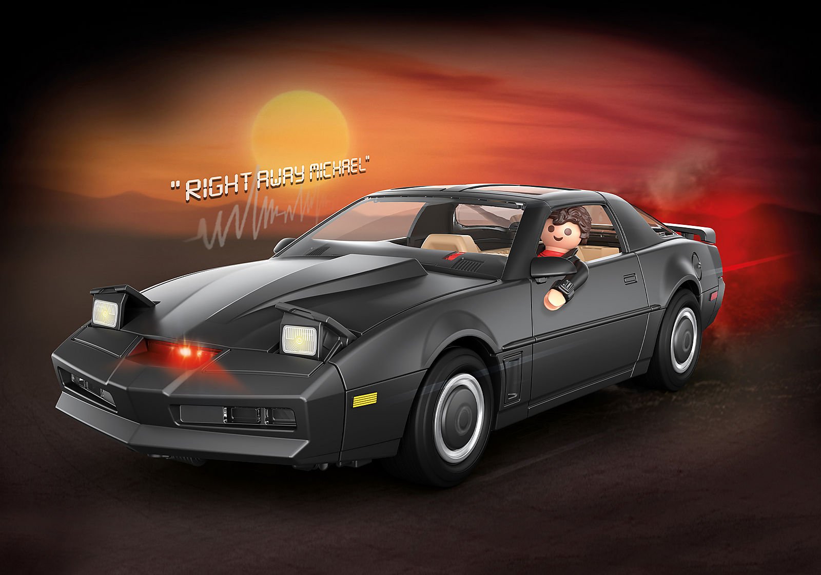 Playmobil 70924 Knight Rider K.I.T.T. มูฟวี่คาร์ รถไนท์ไรเดอร์ K.I.T.T. - Image 3