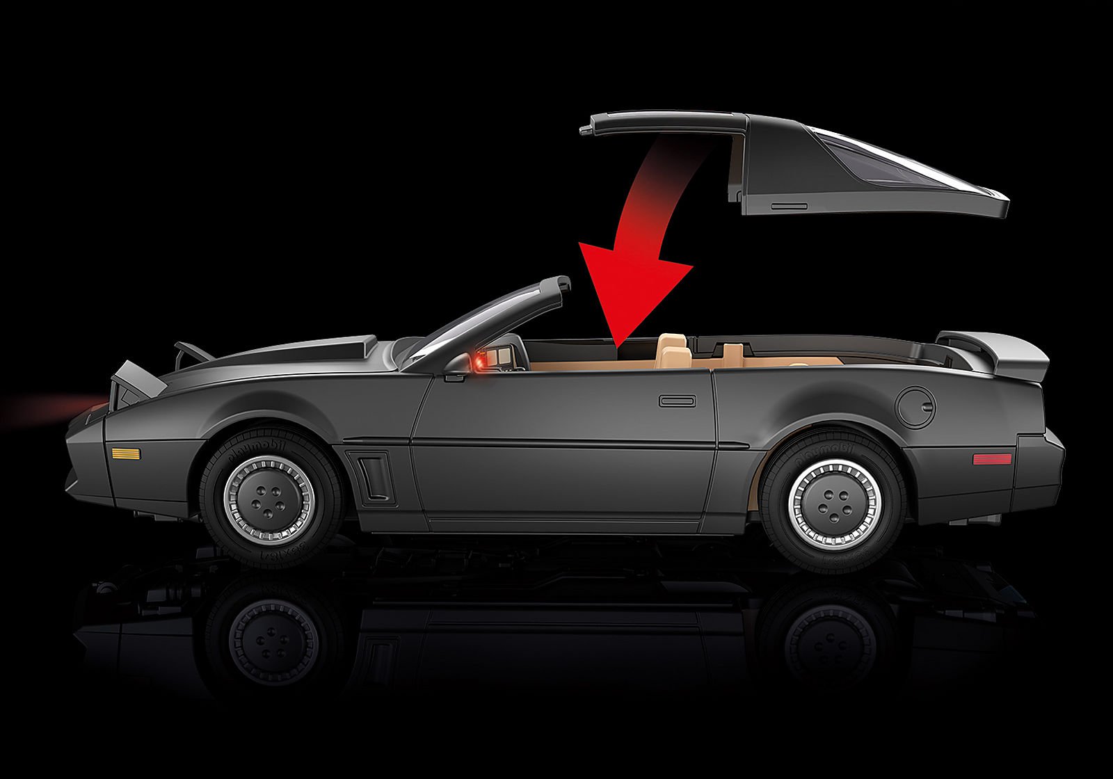 Playmobil 70924 Knight Rider K.I.T.T. มูฟวี่คาร์ รถไนท์ไรเดอร์ K.I.T.T. - Image 5
