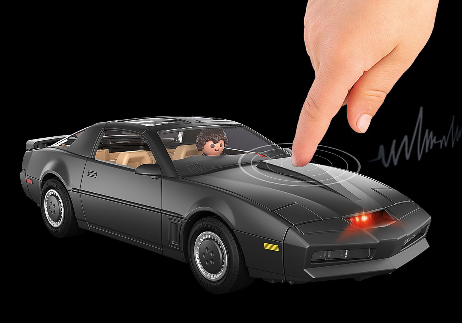 Playmobil 70924 Knight Rider K.I.T.T. มูฟวี่คาร์ รถไนท์ไรเดอร์ K.I.T.T. - Image 6
