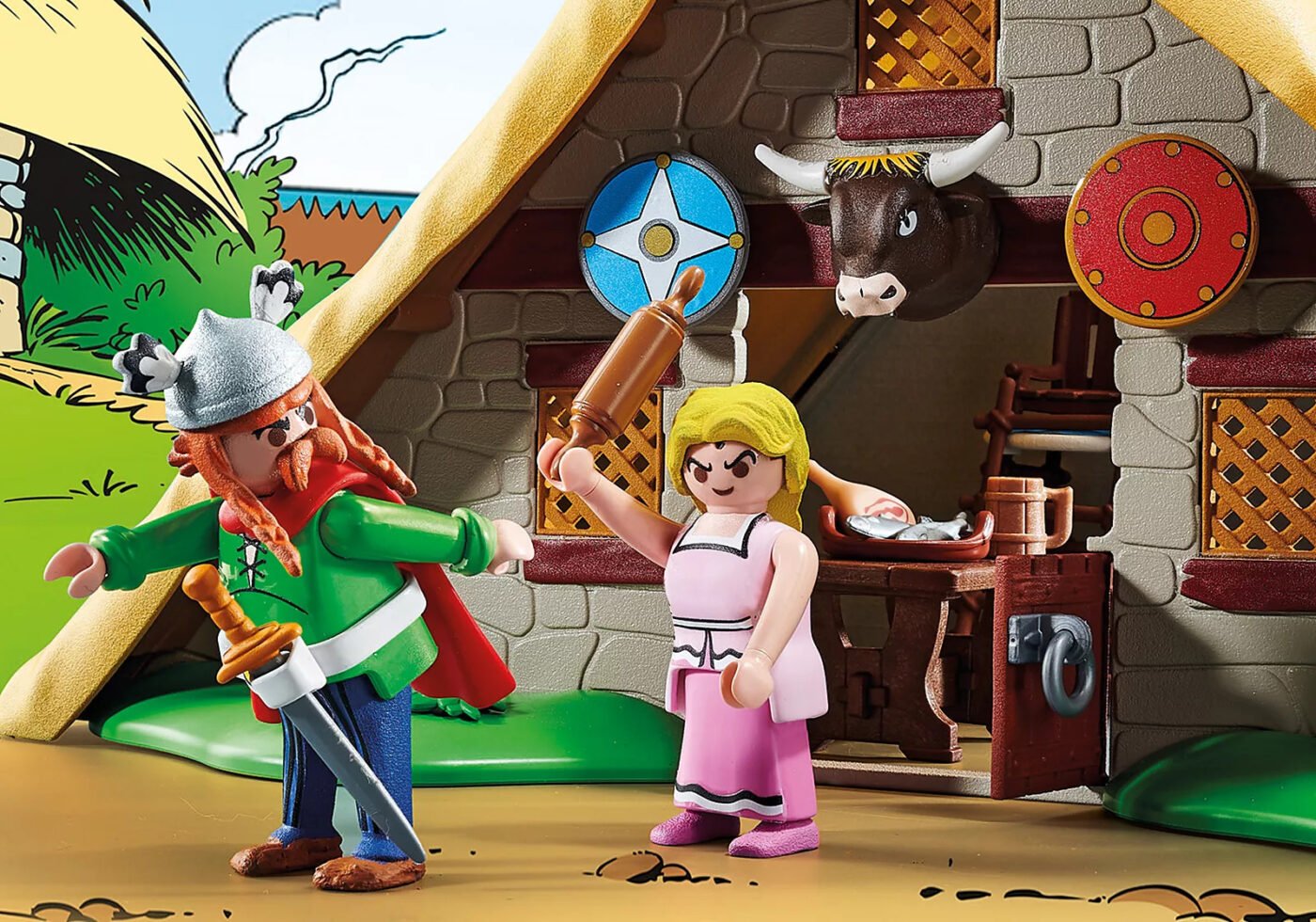 Playmobil 70932 Asterix Hut of Vitalstatistix แอสเทอริค กระท่อมของ Vitalstatistix - Image 5