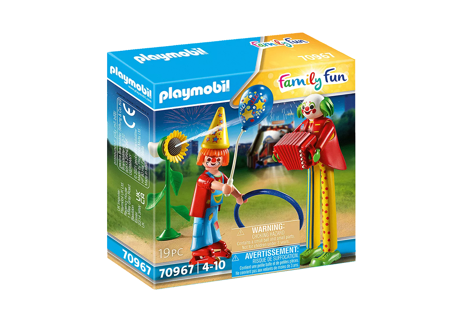 Playmobil 70967 PLAYMOBIL® PLUS Circus Clowns คณะละครสัตว์ ตัวตลก - Image 2